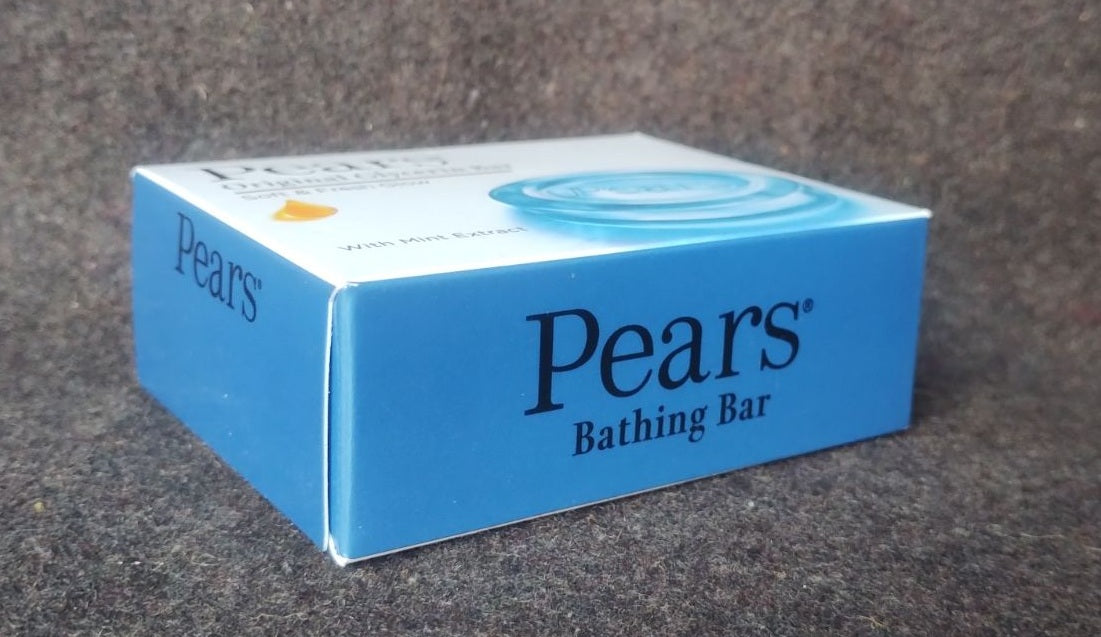 PEARS Bathing Soap Original Glycerin Bar Soft & Fresh Glow